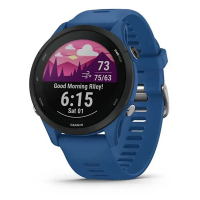 Смарт часы Garmin Forerunner 255 с синим ремешком